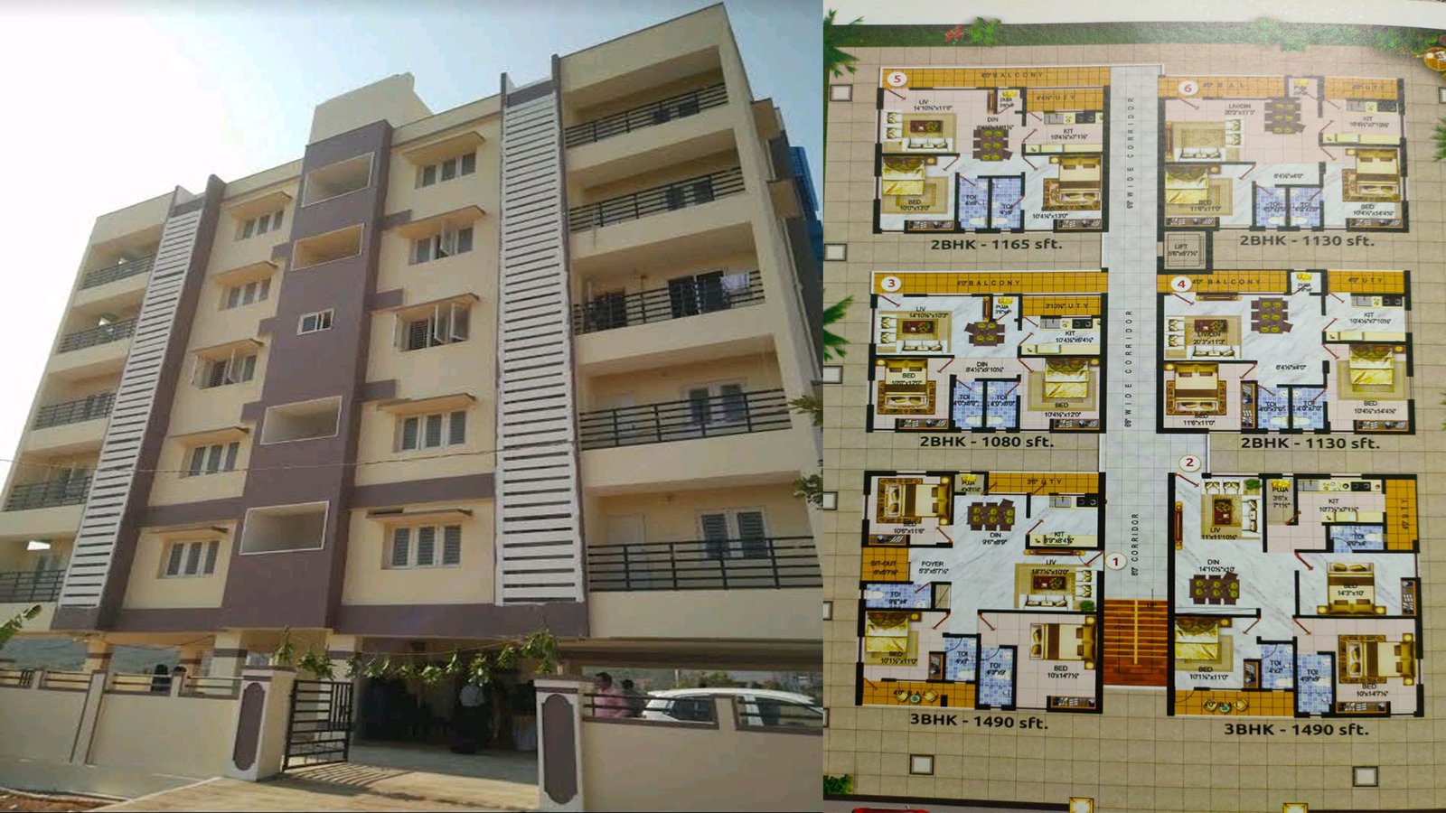 3BHK Flat For Sale In Amalapuram