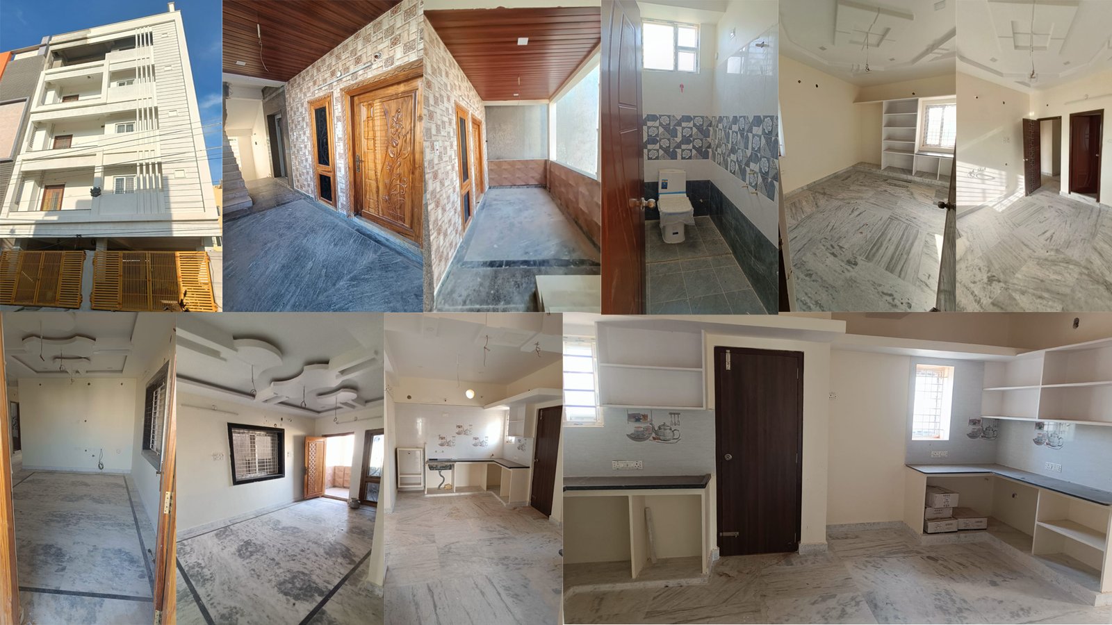 3 BHK FLAT FOR SALE in Madhura Nagar, Vijayawada