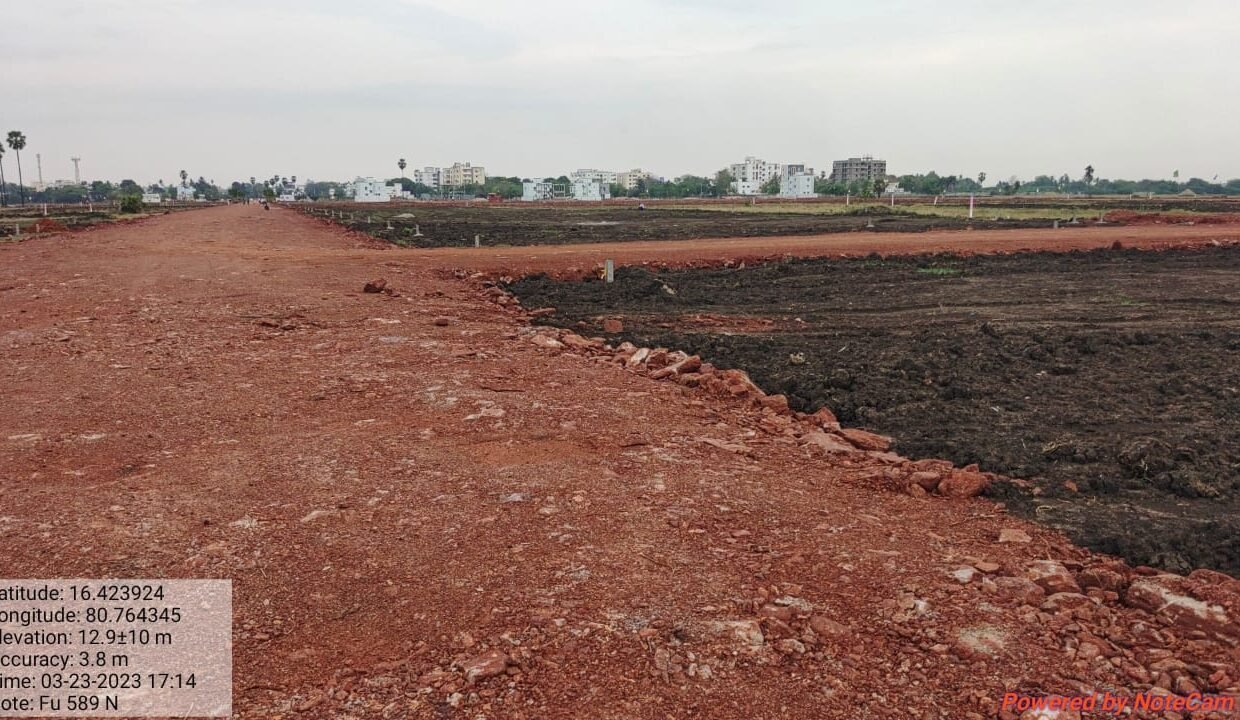 OPEN PLOTS IN GATED COMMUNITY FOR SALE IN KANKIPADU, VIJAYAWADA