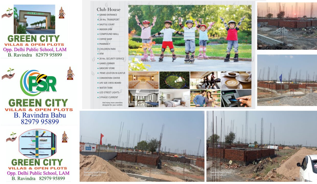 Flat For Sale In PSR Infra Green City Amaravathi Road , Lam Guntur