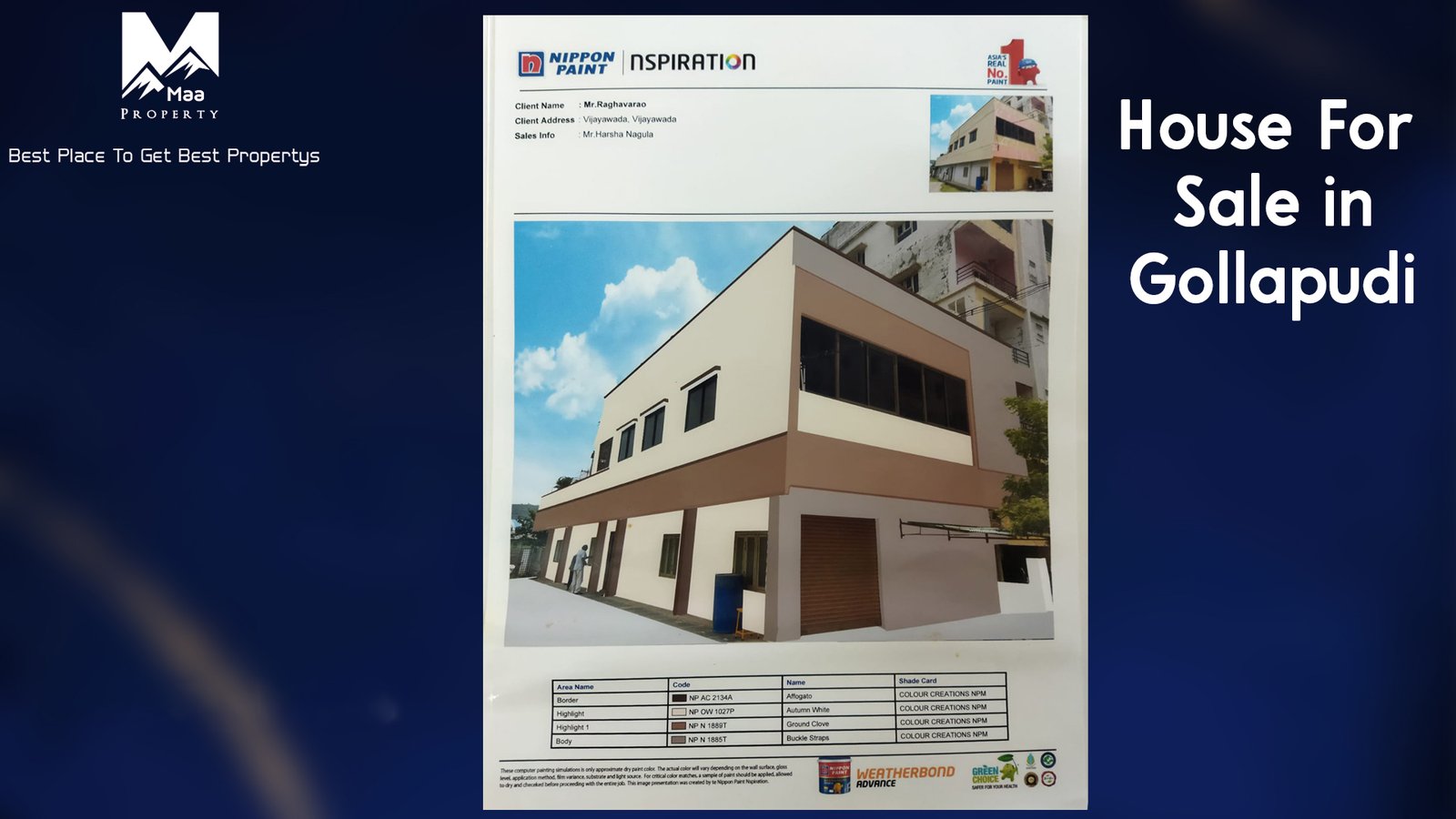 House for sale in Gollapudi, Vijayawada